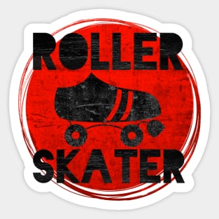 Roller Skater!!! Sticker